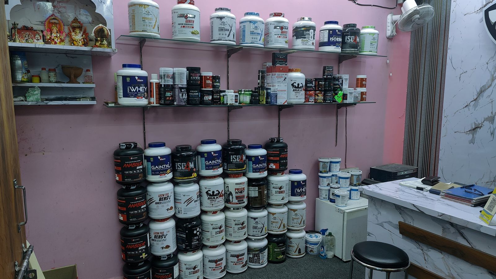 Supplement Store at Rhinos Gym Jatani